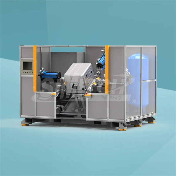 Dishwasher riveting equipment